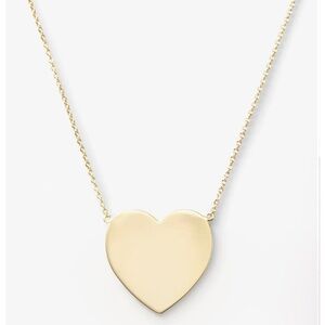 Melinda Maria Gold Heart Necklace